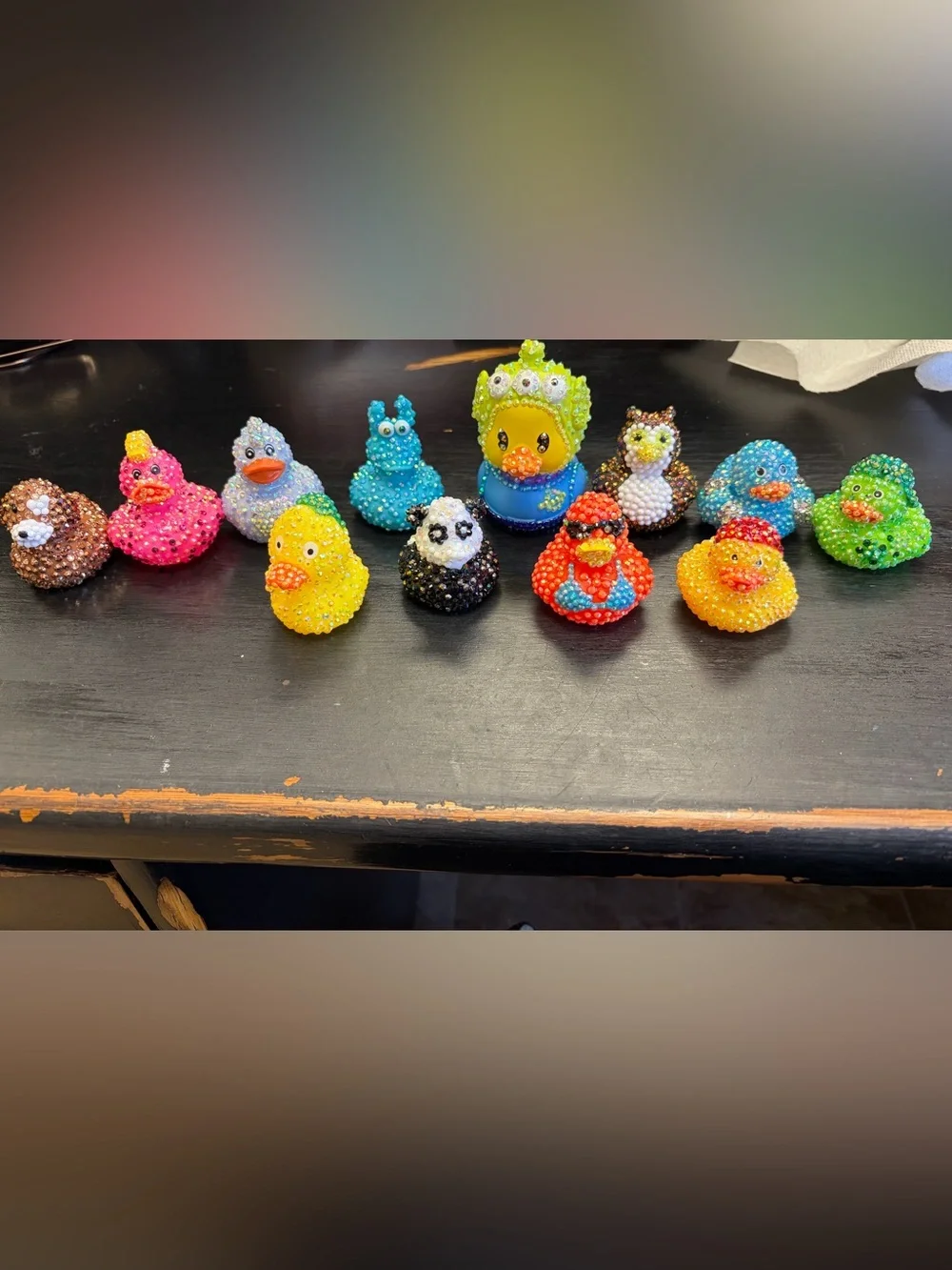 Bedazzled rubber duck lot